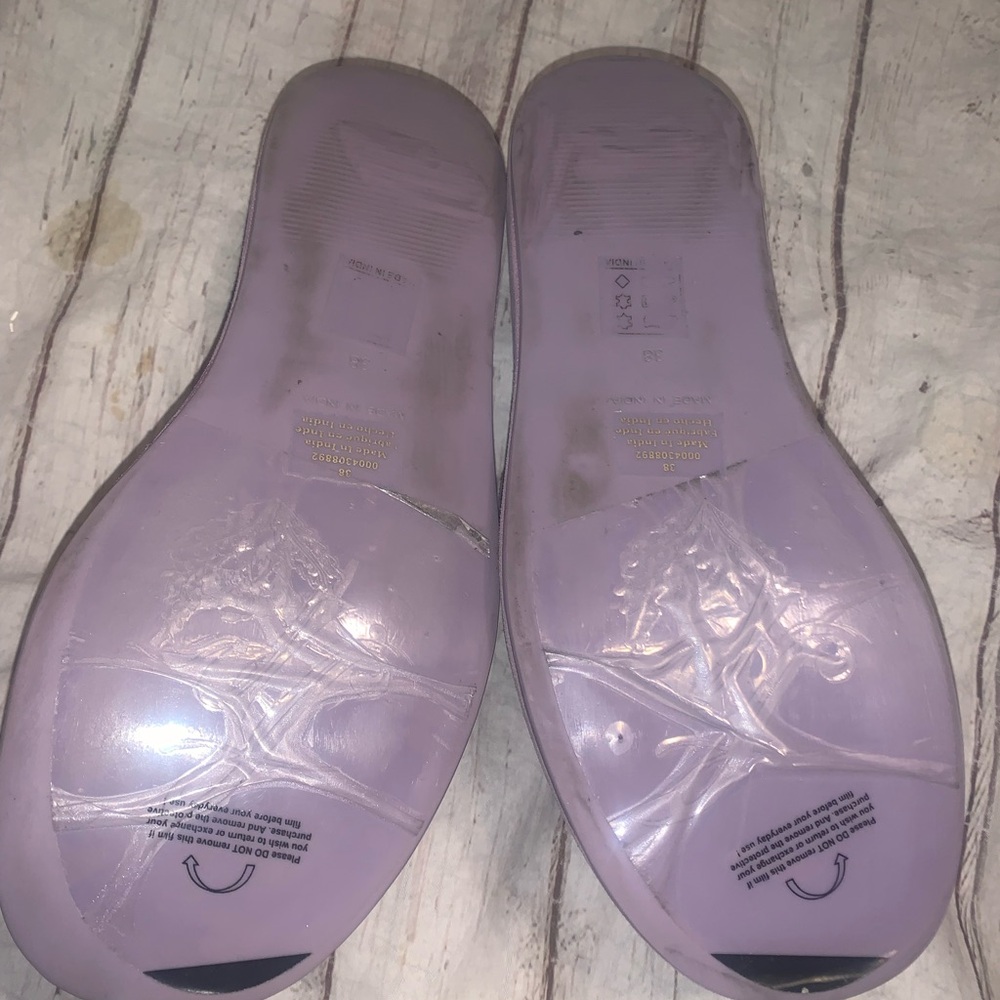 Free People Almost Paradise purple platform sandals  7.5 - Picture 9 of 10